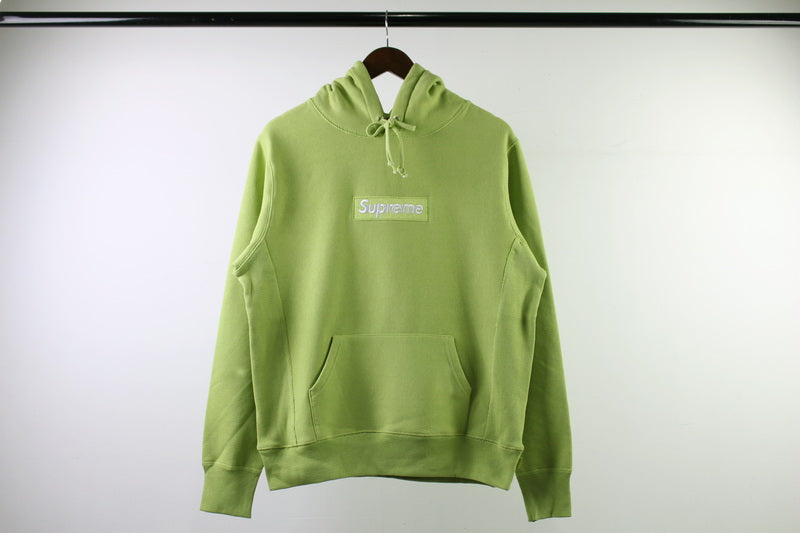 Supreme Box Logo Hoodie Peach