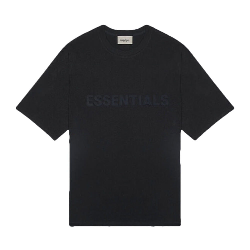 Fear of God Essentials Boxy T-Shirt Applique Logo 'Cement'