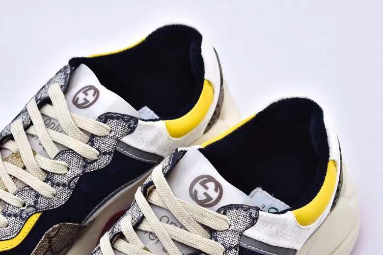 Gucci GG Rhyton 'Beige White Yellow'