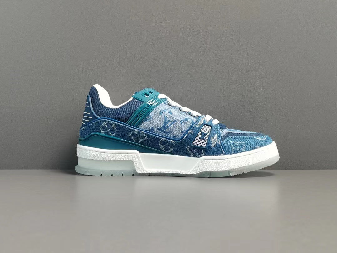 Louis Vuitton Trainer Low 'Monogram Denim'