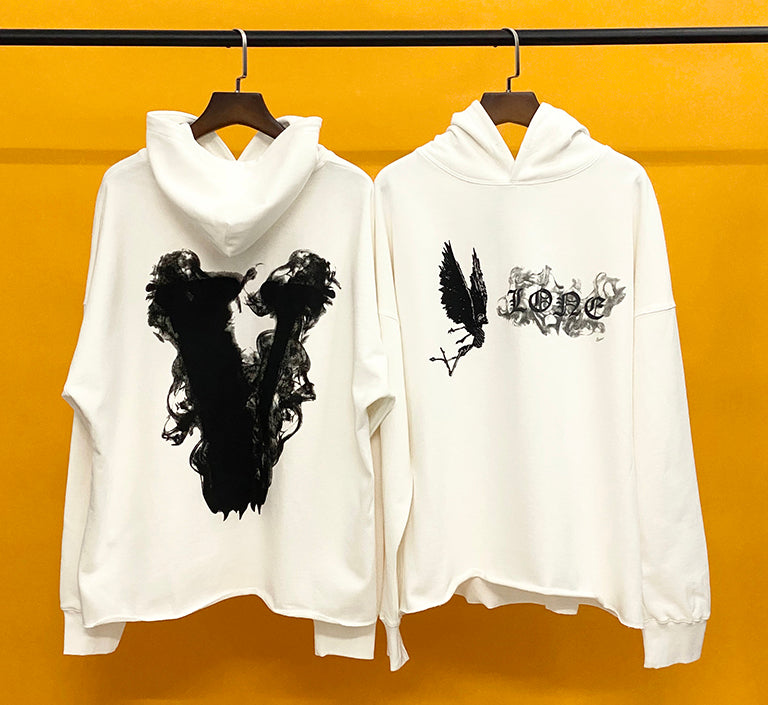 VLONE Smoke Demon Angel Hoodie