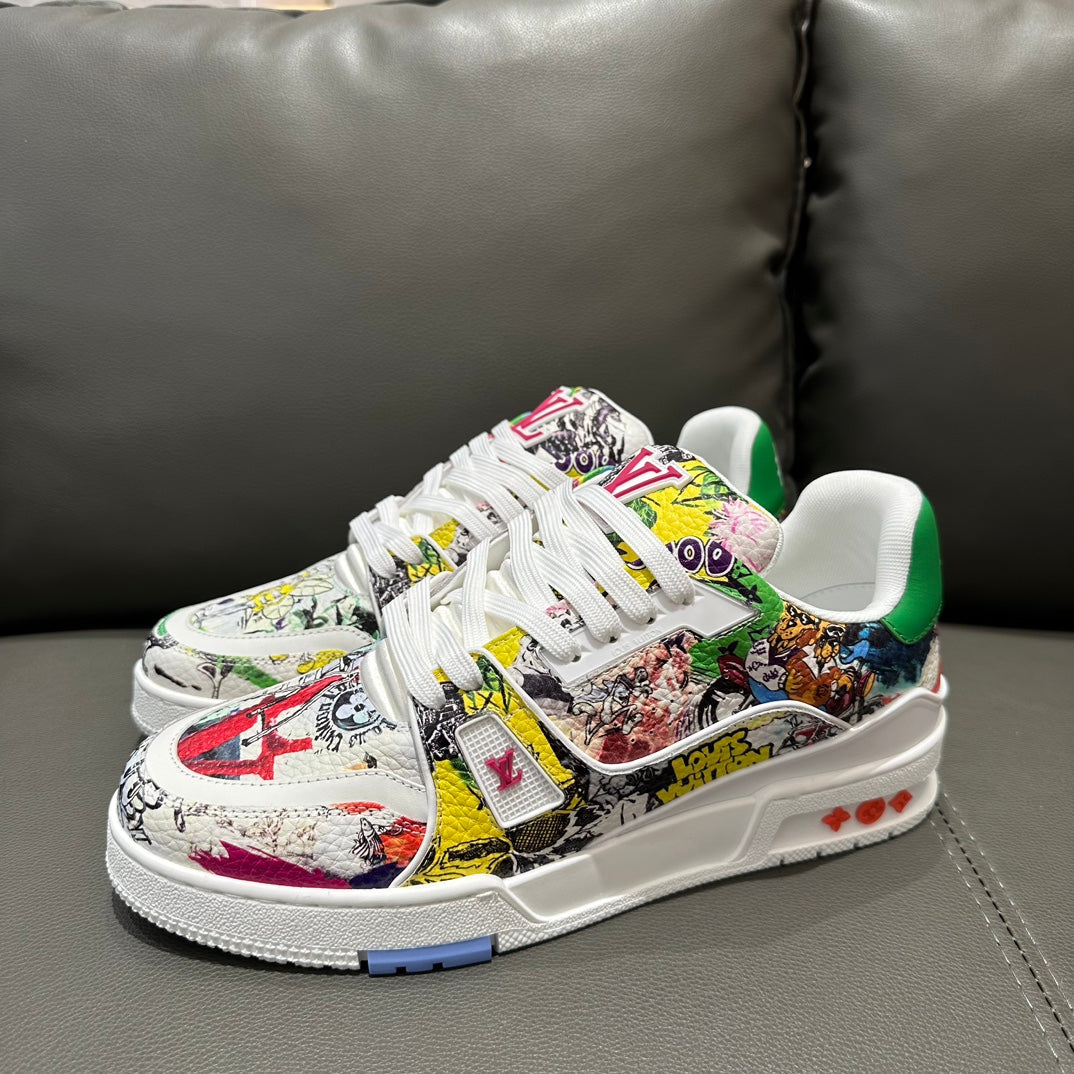 Louis Vuitton LV Trainer Comic Motifs Multi (SS23)
