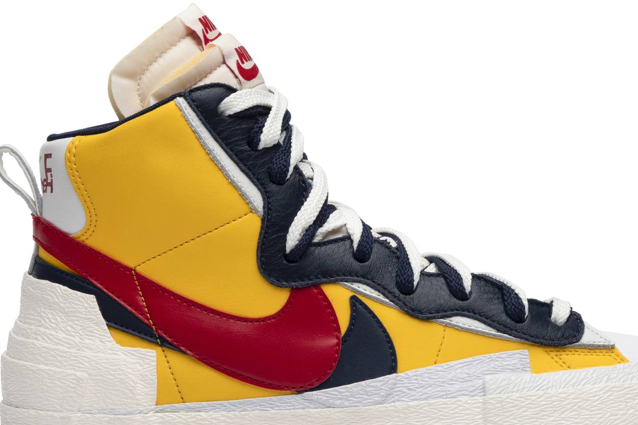 Sacai x Blazer Mid 'Maize Navy'