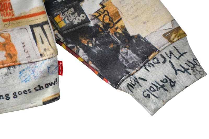 Supreme Dash's Wall Hooded Sweatshirt Dashs Wall