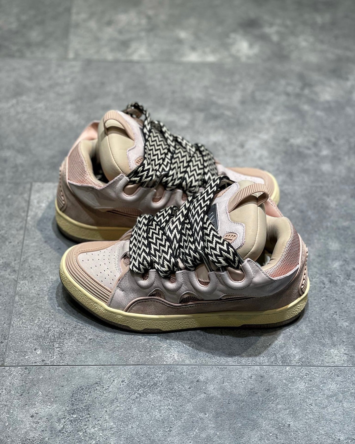 Lanvin Leather Curb Pink