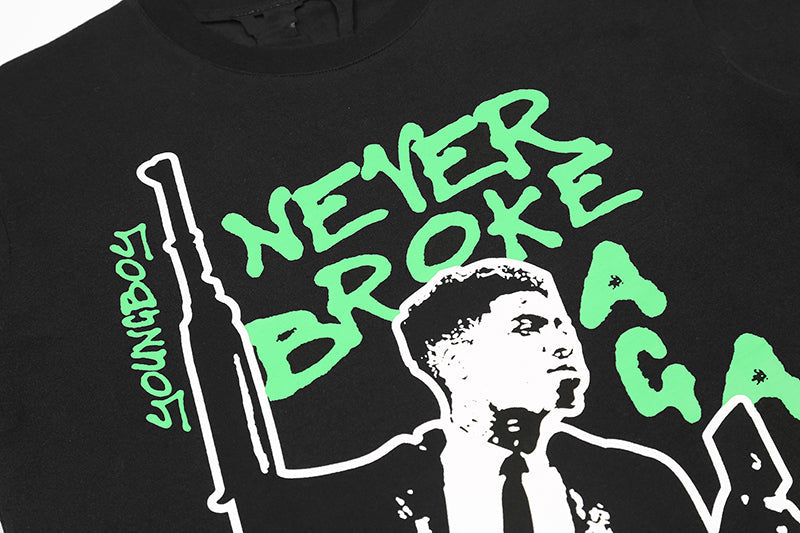YoungBoy NBA x Vlone My Window Tee Black