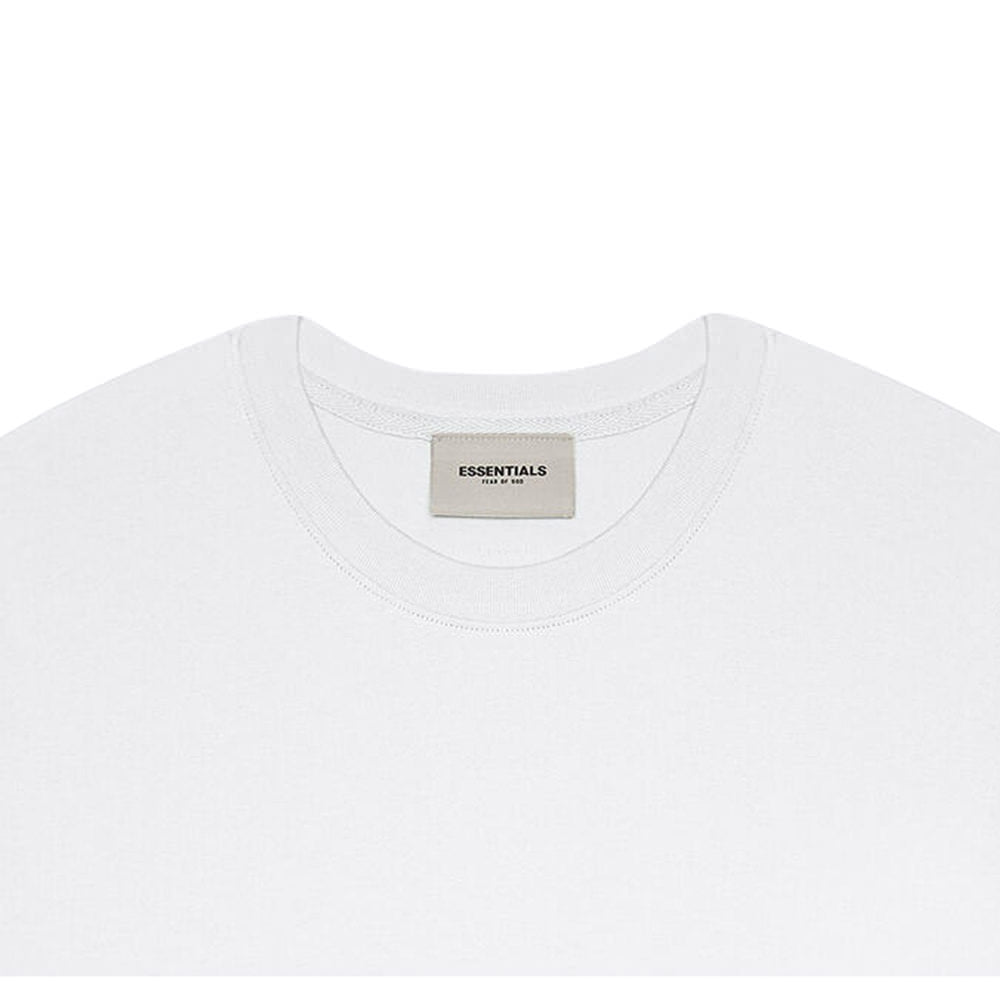 Fear of God Essentials Boxy T-Shirt Applique Logo 'White'