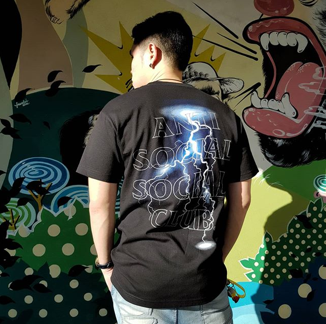 Anti Social Social Club Twister Tee (FW19) Black