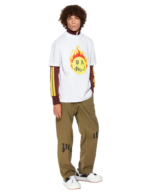 Palm Angels Burning Head Loose T-Shirt
