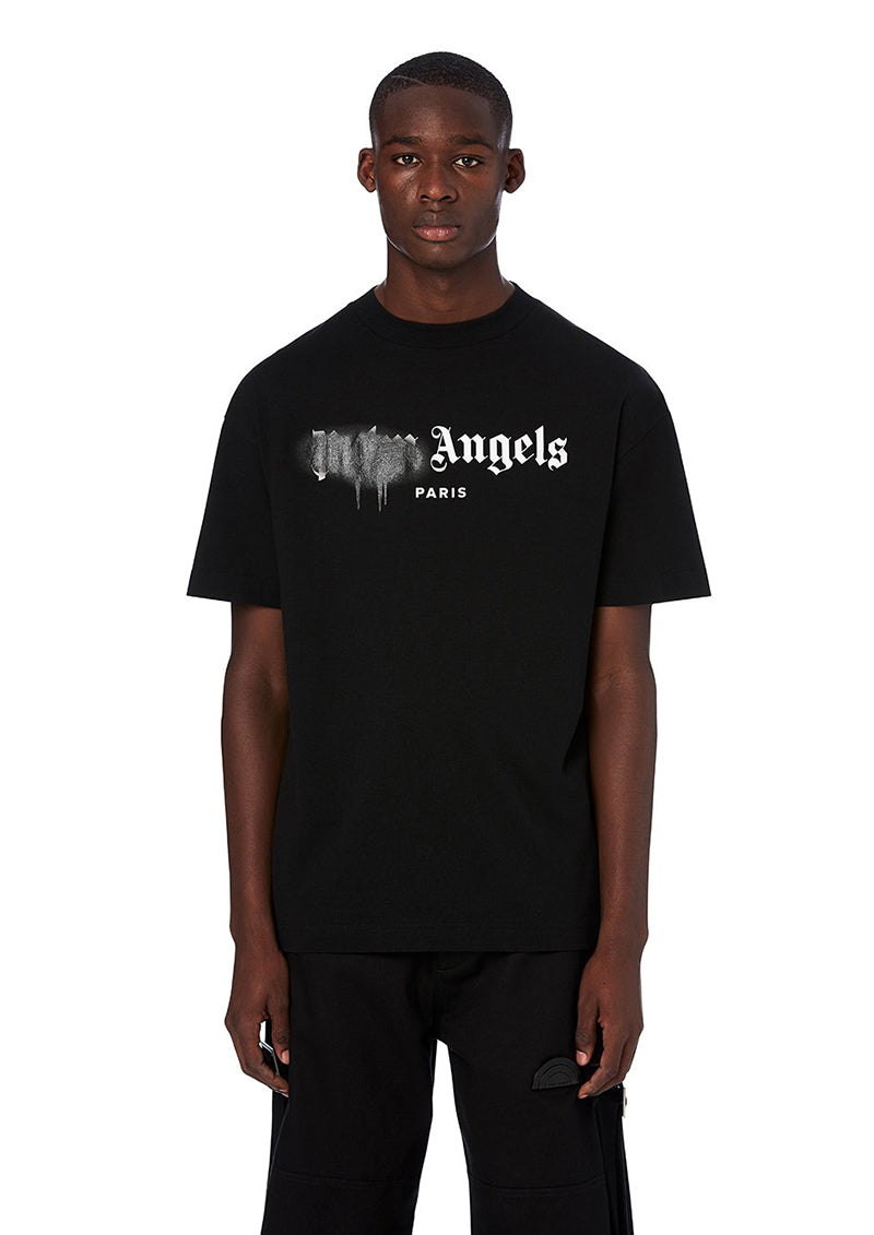 Palm Angels Citys Sprayed Logo T-Shirt