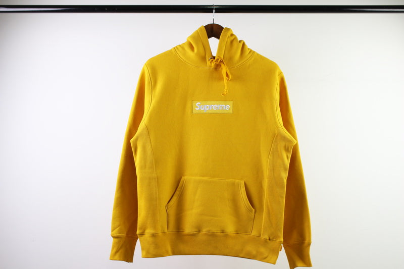 Supreme Box Logo Hoodie Peach