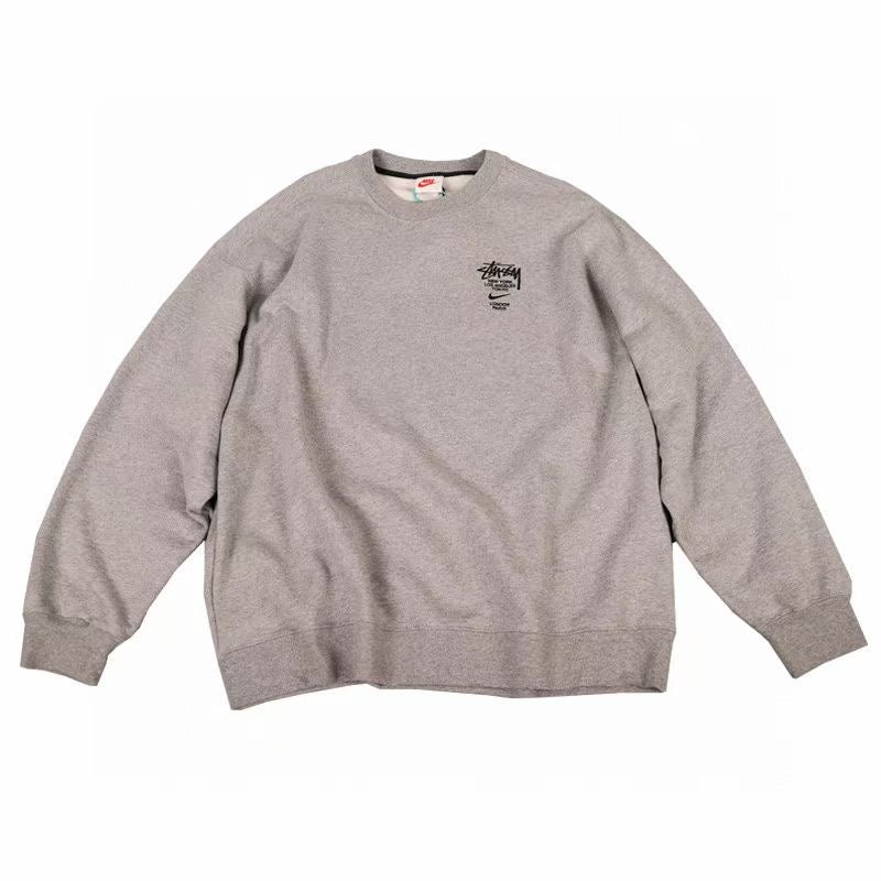 Nike x Stussy International Crewneck Sweatshirt Heather Grey