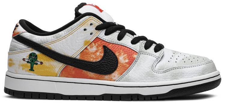 Dunk SB Low 'Tie-Dye Raygun - White'
