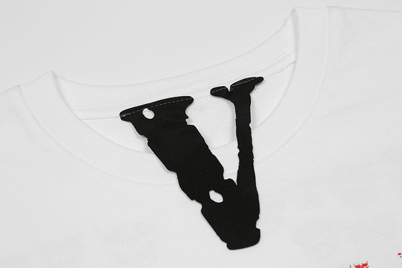 Vlone Skull T-Shirt 'Black/Red'