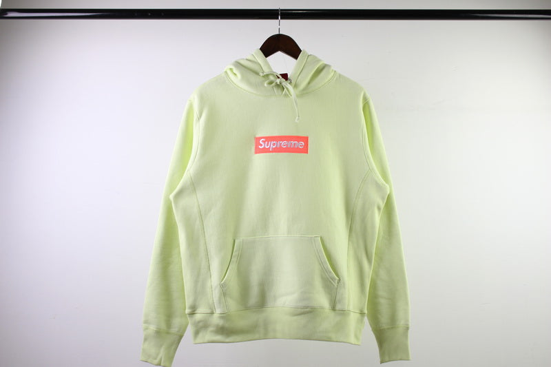 Supreme Box Logo Hoodie Peach
