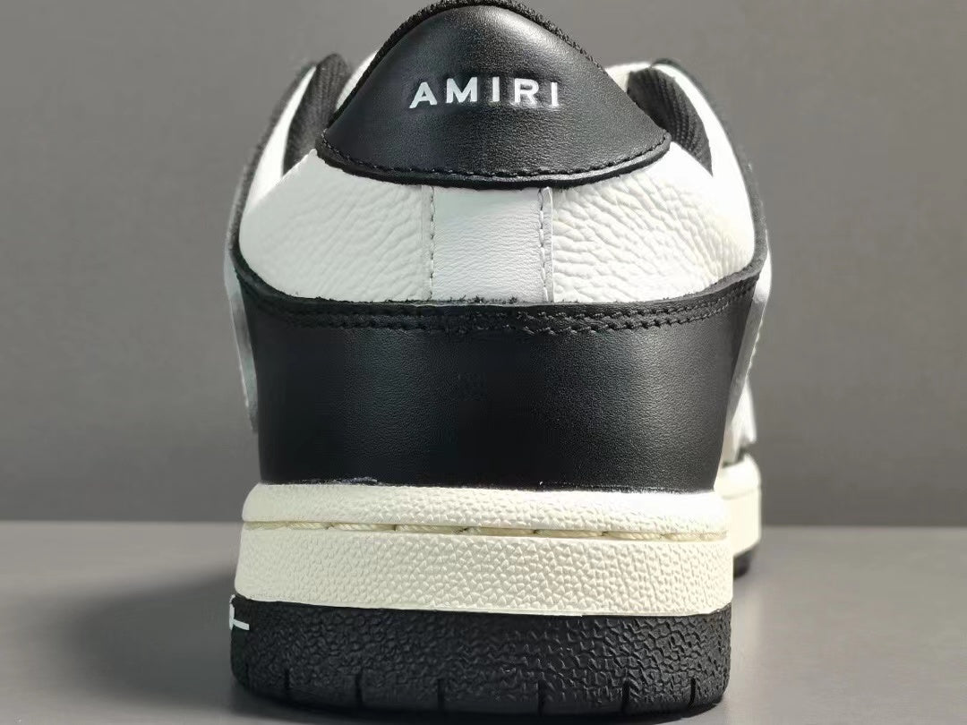 Amiri Skel Top Low 'Black White'