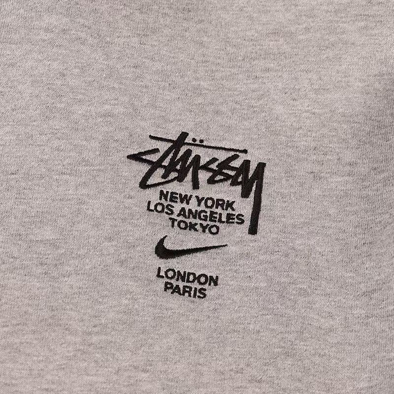 Nike x Stussy International Crewneck Sweatshirt Heather Grey