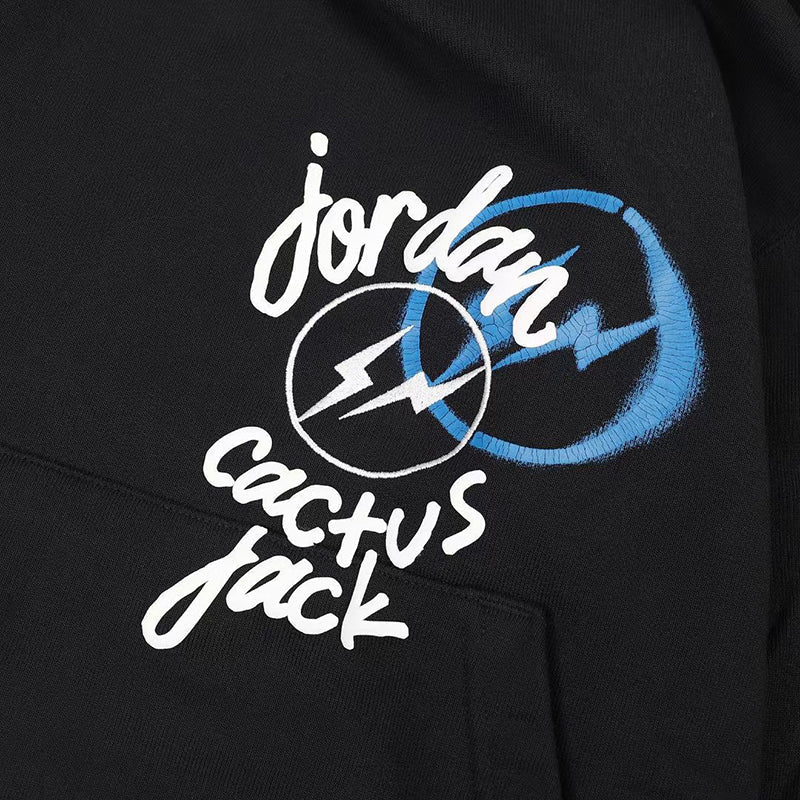 Travis Scott x Jordan x Fragment Hoodie - White