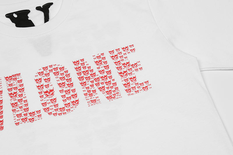 Vlone Skull T-Shirt 'Black/Red'