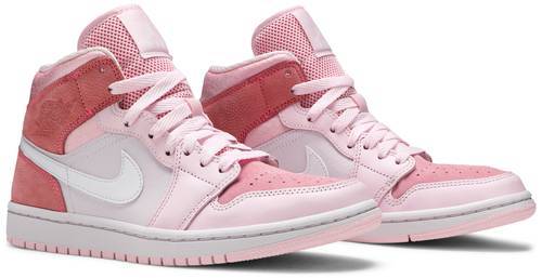 Wmns Air Jordan 1 Mid 'Digital Pink'