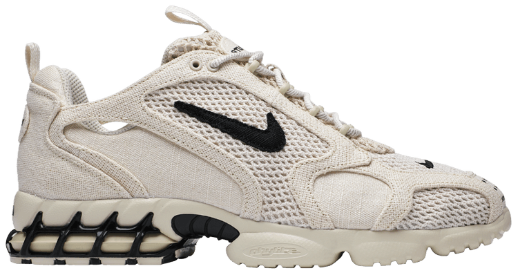 Stussy x Air Zoom Spiridon Caged 'Fossil'