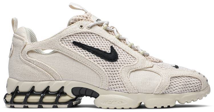 Stussy x Air Zoom Spiridon Caged 'Fossil'