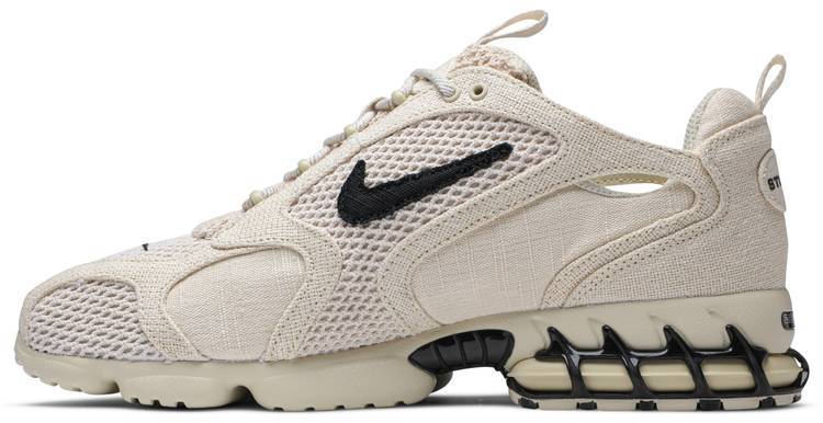 Stussy x Air Zoom Spiridon Caged 'Fossil'