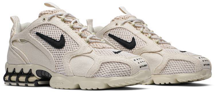 Stussy x Air Zoom Spiridon Caged 'Fossil'