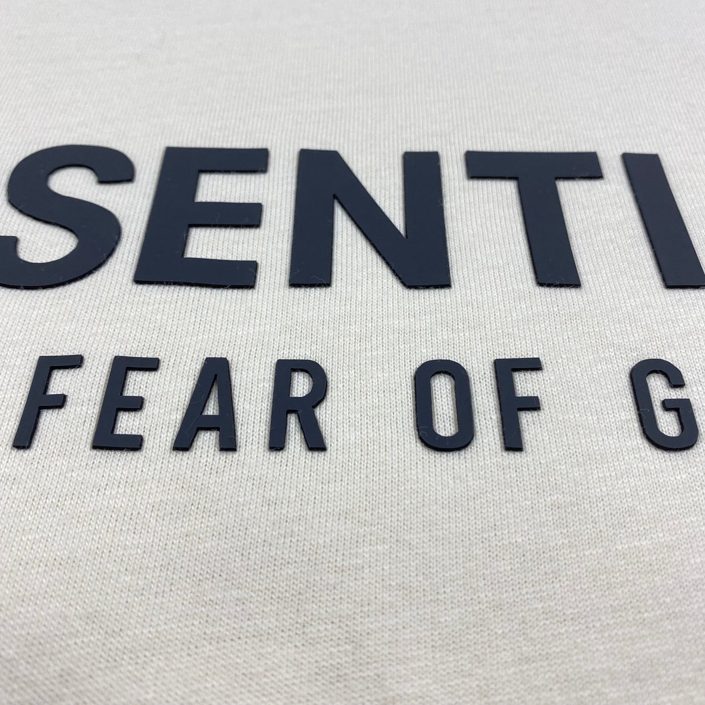 Fear of God Essentials T-shirt (SS21) 'Buttercream'