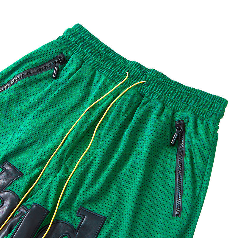 Rhude Rh Logo Shorts Mesh Black