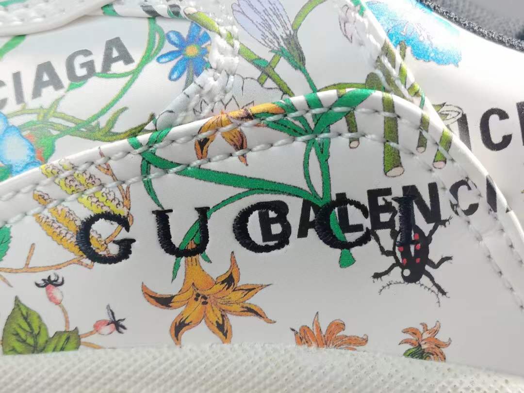 Gucci x Balenciaga Triple S 'The Hacker Project - Floral'
