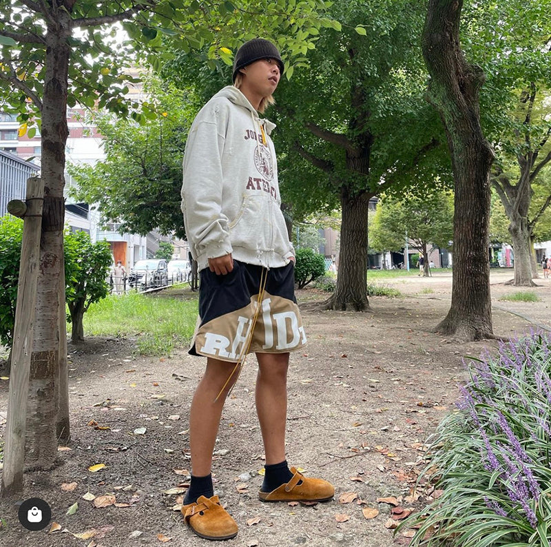 Rhude YACHTING Shorts Black Red