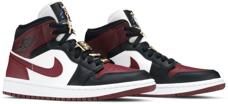 Jordan 1 Mid SE Black Dark Beetroot (W)