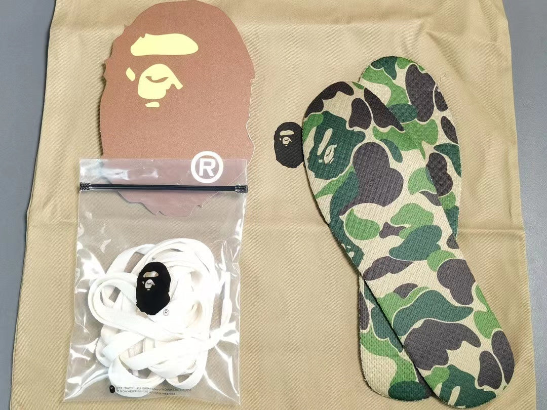 A Bathing Ape Bape Sta Low Pink suede