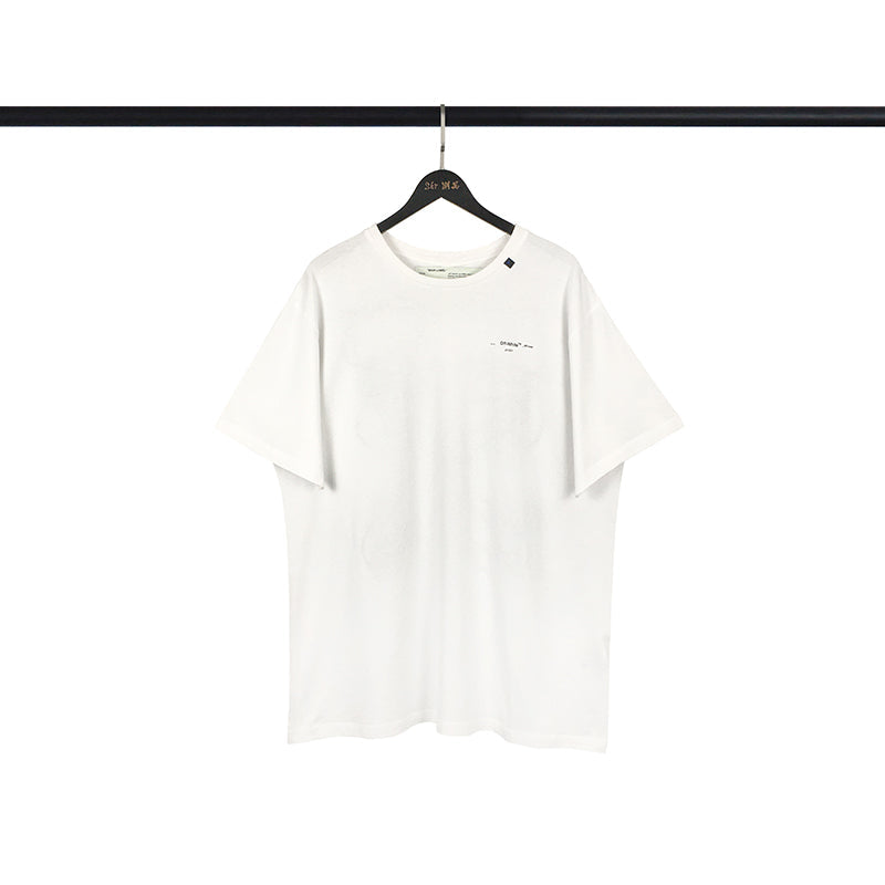 Off-White Oversized Abstract Arrows Embroidered T-shirt