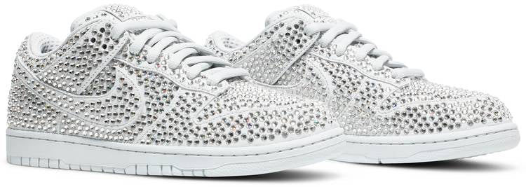 Cactus Plant Flea Market x Swarovski x Dunk Low 'Pure Platinum'