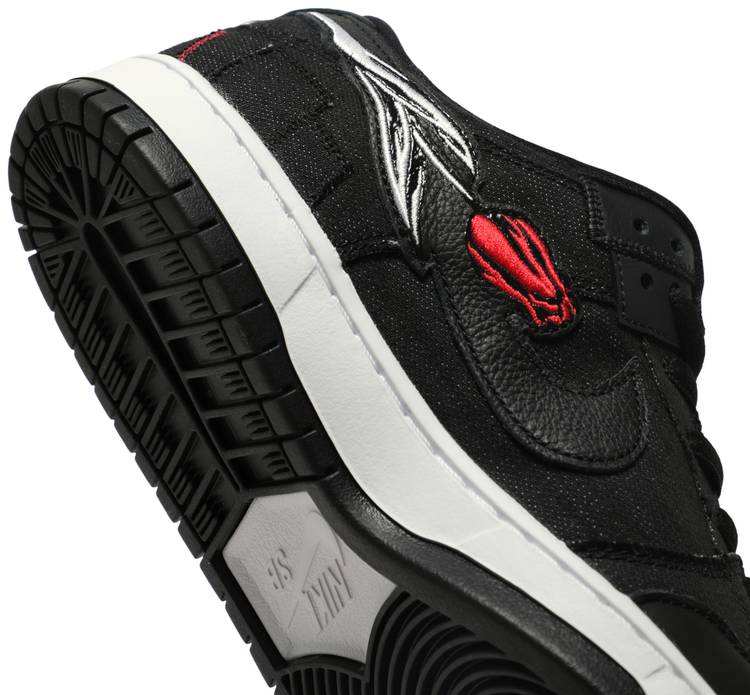 Wasted Youth x Dunk Low SB 'Black Denim'