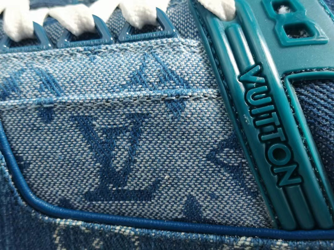 Louis Vuitton Trainer Low 'Monogram Denim'