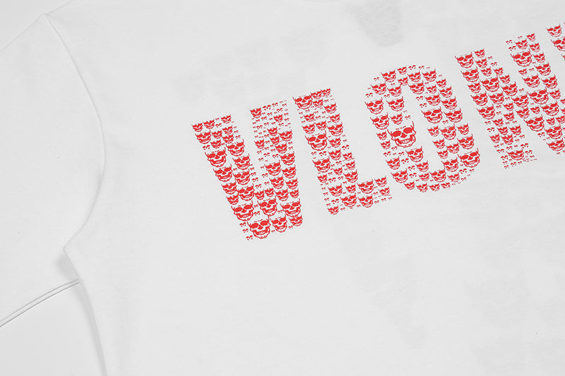 Vlone Skull T-Shirt 'Black/Red'