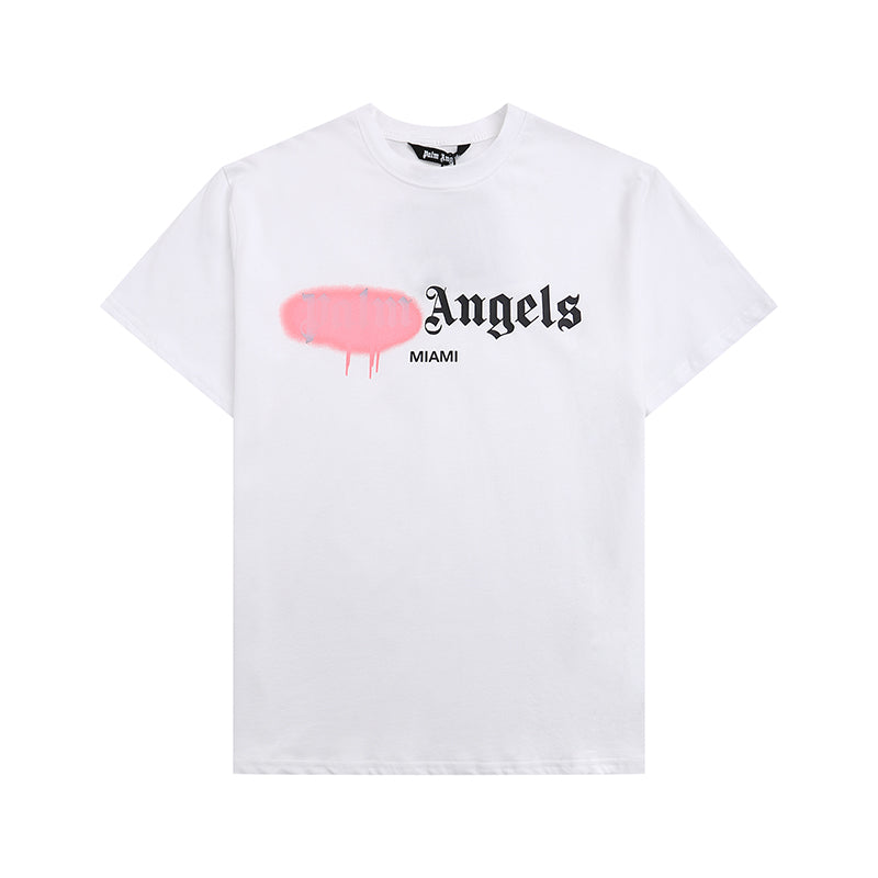 Palm Angels Citys Sprayed Logo T-Shirt