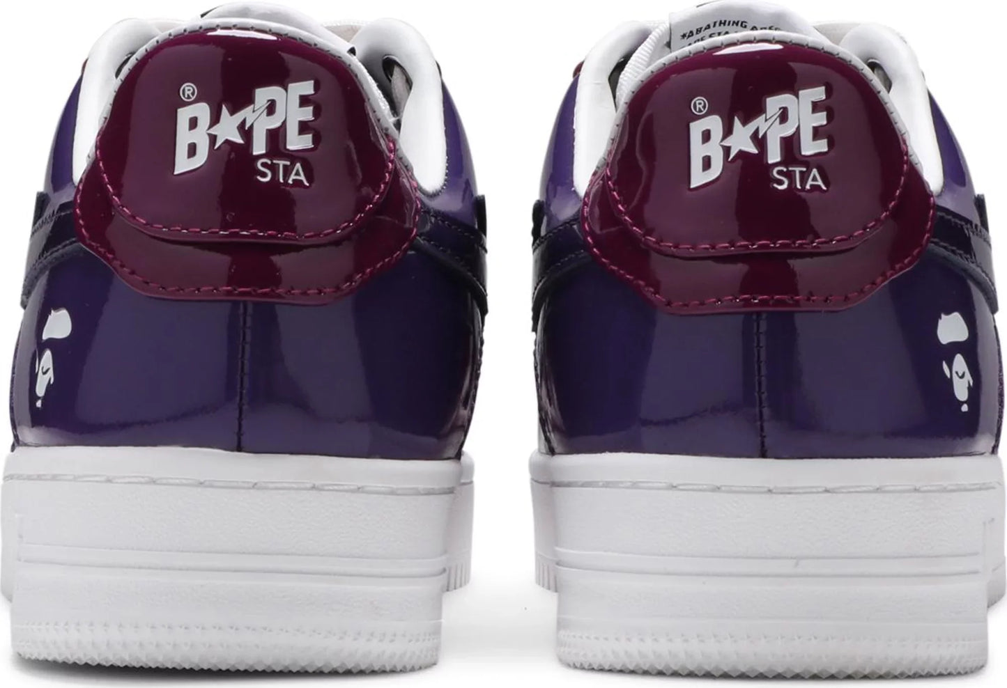 A Bathing Ape Bape Sta Low 'Color Camo Combo - Purple'