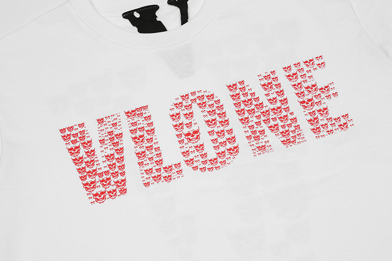Vlone Skull T-Shirt 'Black/Red'