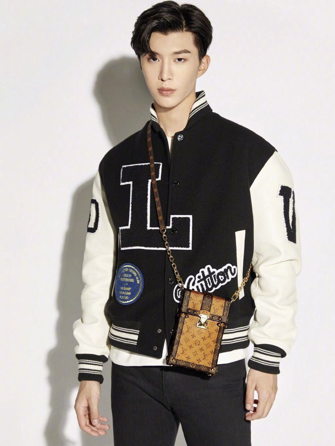 BASEBALL VARSITY LEATHER JACKET | LOUIS VUITTON