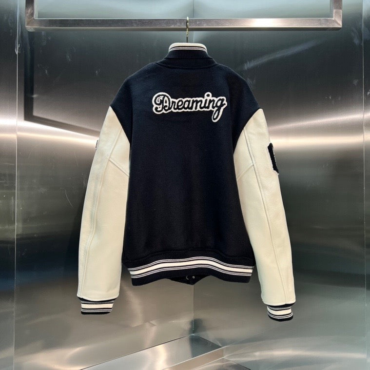 BASEBALL VARSITY LEATHER JACKET | LOUIS VUITTON