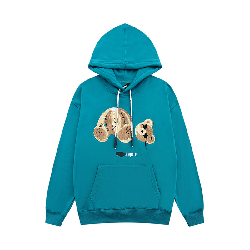 Palm Angels Sprayed Bear Hoodie