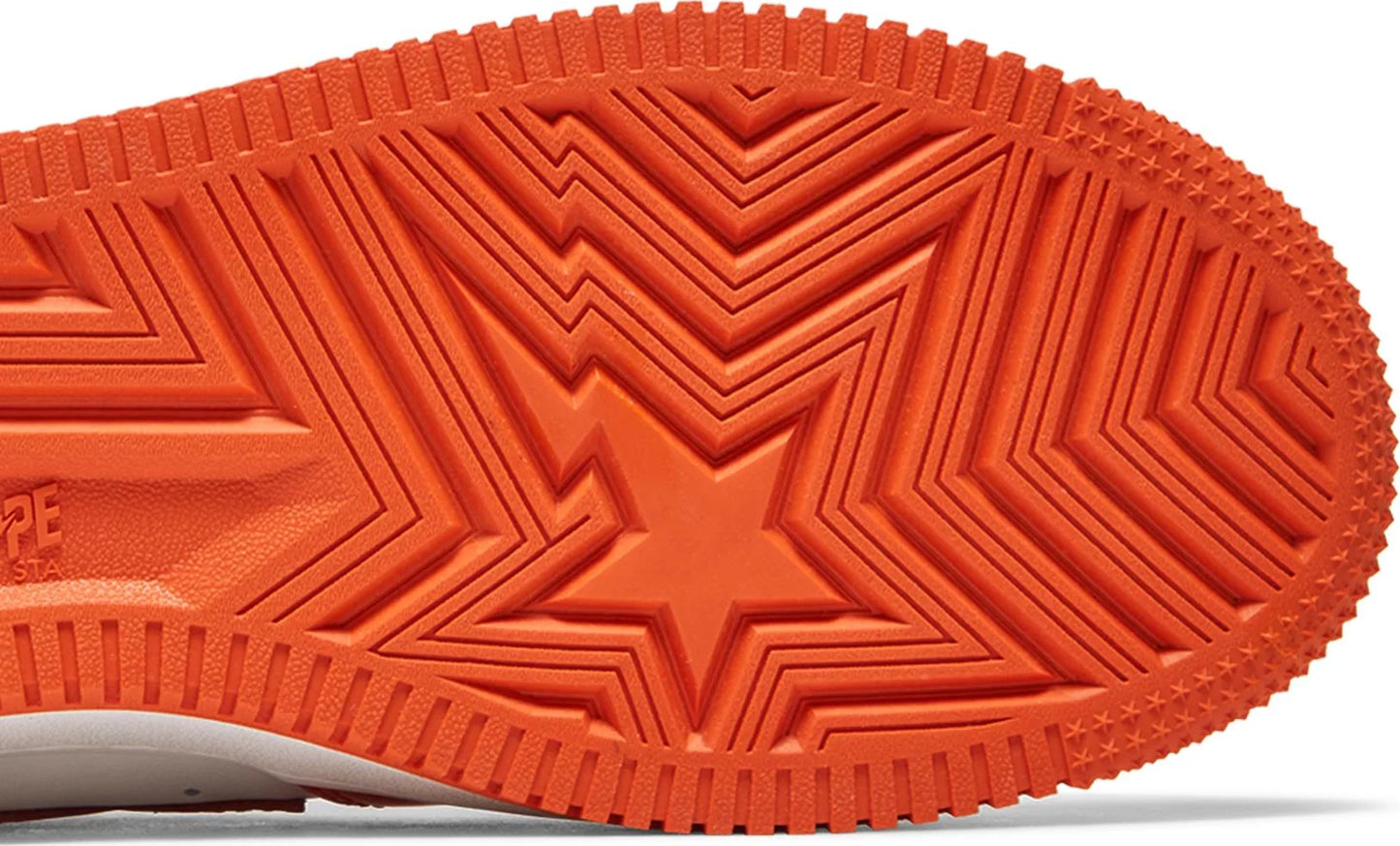 A Bathing Ape Bape Sta Low 'Orange'