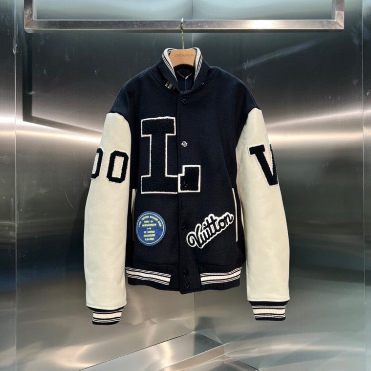 BASEBALL VARSITY LEATHER JACKET | LOUIS VUITTON