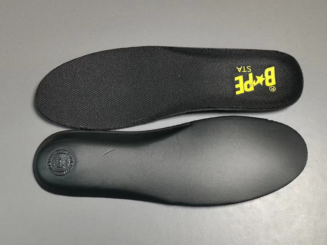 A Bathing Ape Sk8 Sta Black Electric Yellow