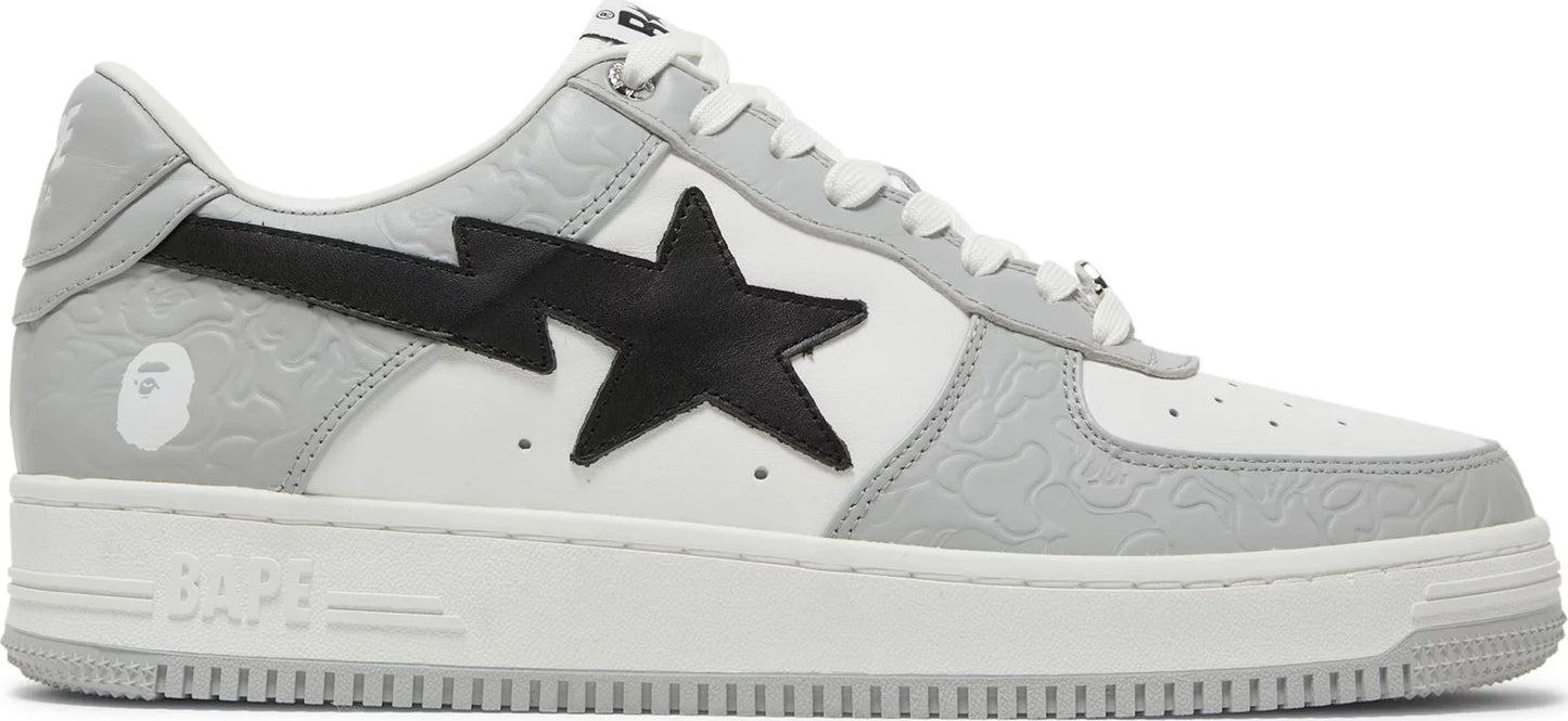 A Bathing Ape Bape Sta Low M2 'White Grey'