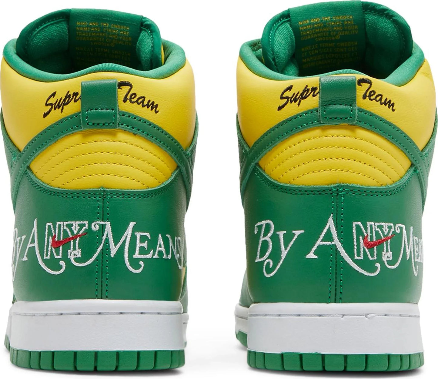 Supreme x Dunk High SB 'By Any Means - Brazil'